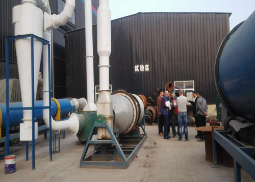 Malaysia Clay sludge Drying Test Run