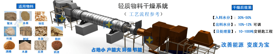 Multi-pass Biomass Drying Line 